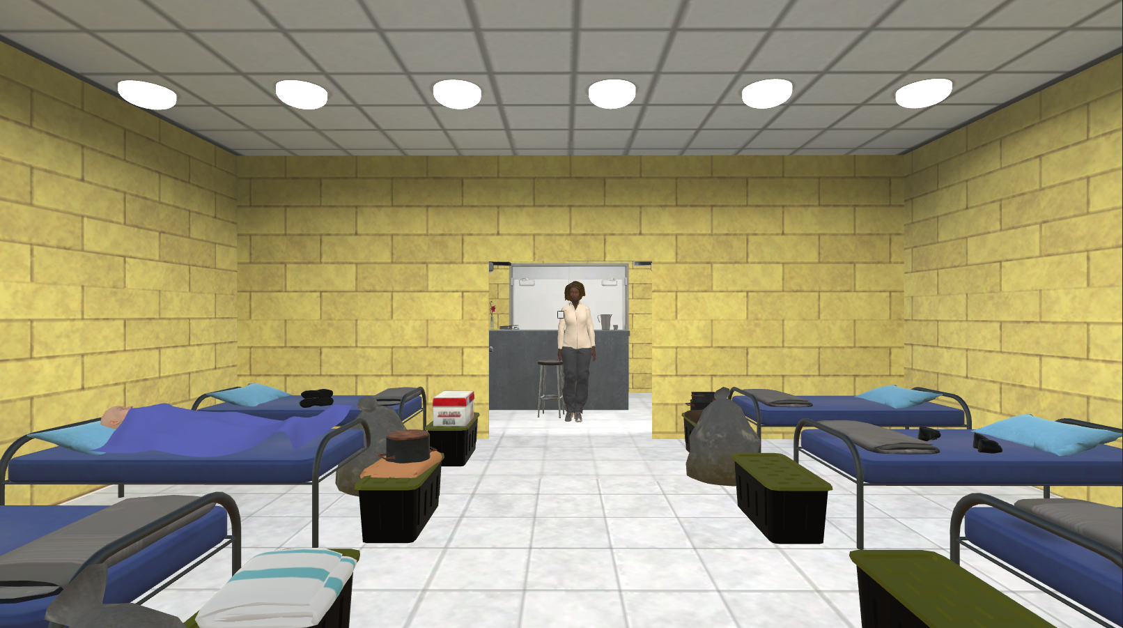 Screenshot of a MESP NPC